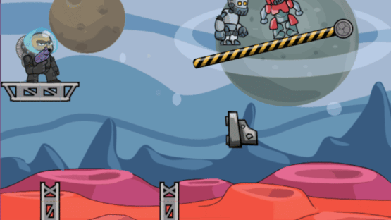 Space Captain vs Mega Robots Screenshot