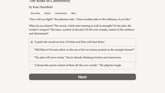The Road to Canterbury Screenshot
