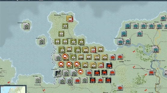 Gary Grigsby's War in the West Screenshot