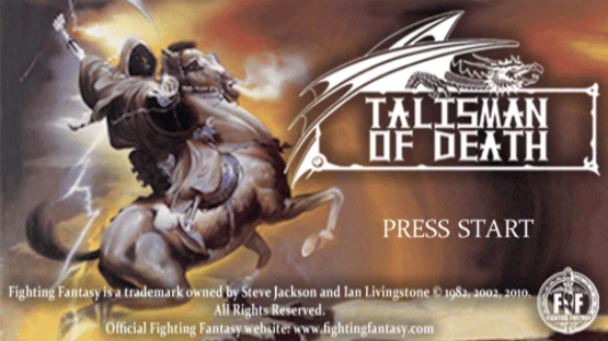 Fighting Fantasy: The Talisman of Death Screenshot