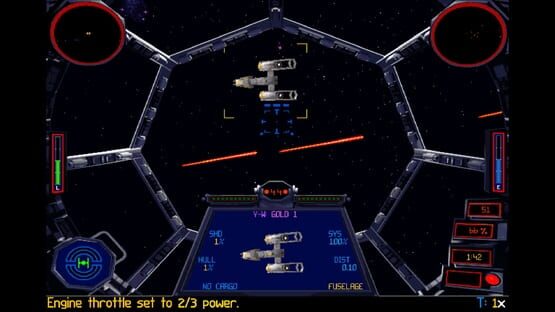 Képernyőkép erről: Star Wars: TIE Fighter - Special Edition