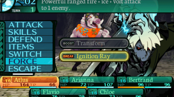 Etrian Odyssey 2 Untold: The Fafnir Knight Screenshot