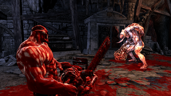 Splatterhouse Screenshot