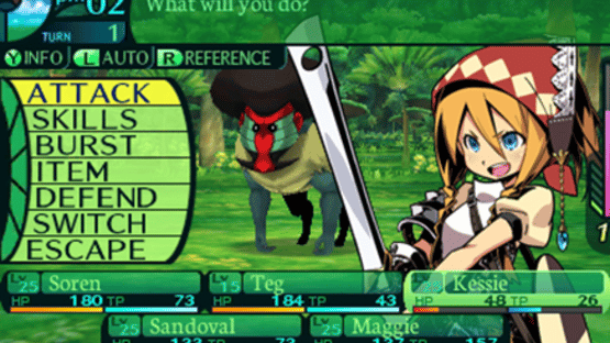 Etrian Odyssey IV: Legends of the Titan Screenshot