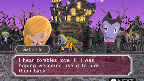 Gabrielle's Ghostly Groove: Monster Mix Screenshot