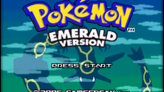 Pokémon Emerald Version Screenshot