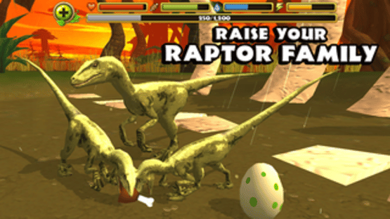 Jurassic Life: Velociraptor Dinosaur Simulator Screenshot