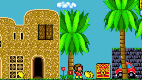 Alex Kidd in the Enchanted Castle Screenshot