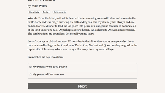 Life of a Wizard Screenshot