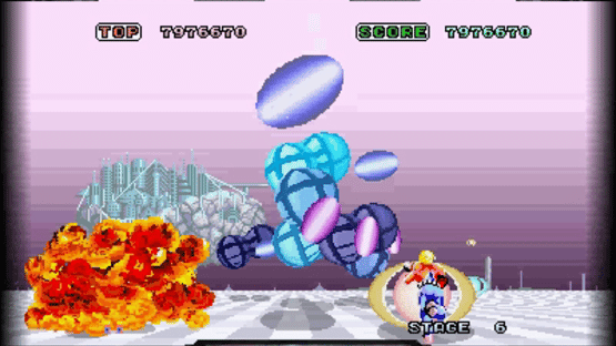 3D Space Harrier Screenshot