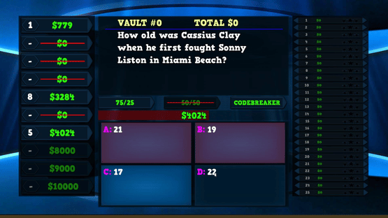 Trivia Vault: Boxing Trivia Screenshot