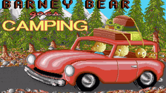 Barney Bear Goes Camping Screenshot