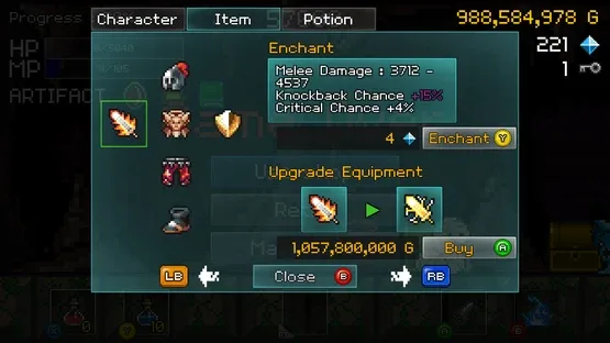 Buff Knight Advanced screenshot 1
