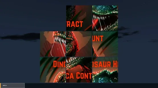 Dinosaur Hunt Puzzle screenshot 1