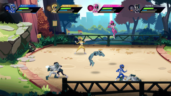 Saban's Mighty Morphin Power Rangers: Mega Battle Screenshot