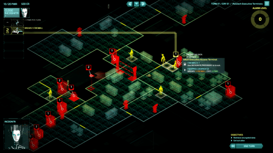 Invisible, Inc. Screenshot