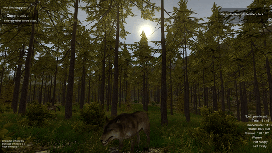 Wolf Simulator Screenshot