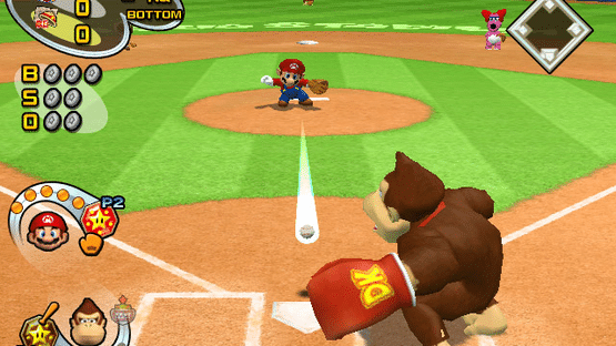 Mario Superstar Baseball Screenshot