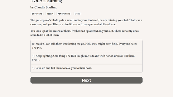 NOLA is Burning Screenshot
