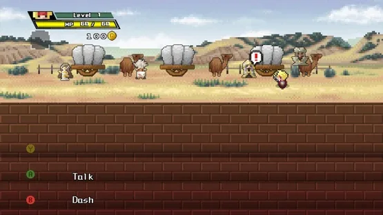 Half Minute Hero: Super Mega Neo Climax Ultimate Boy gameplay screenshot 2