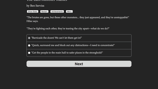 The Last Monster Master Screenshot