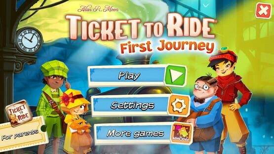 Képernyőkép erről: Ticket to Ride: First Journey