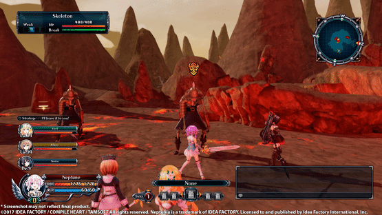 Cyberdimension Neptunia: 4 Goddesses Online Screenshot