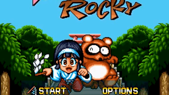 Pocky & Rocky Screenshot