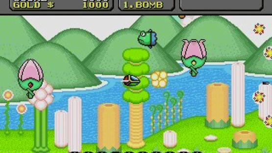 Super Fantasy Zone Screenshot