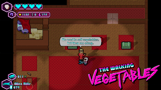 The Walking Vegetables Screenshot