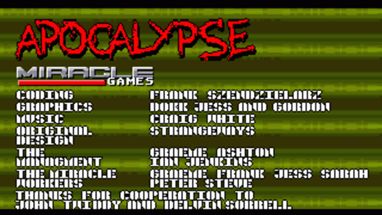 Apocalypse Screenshot