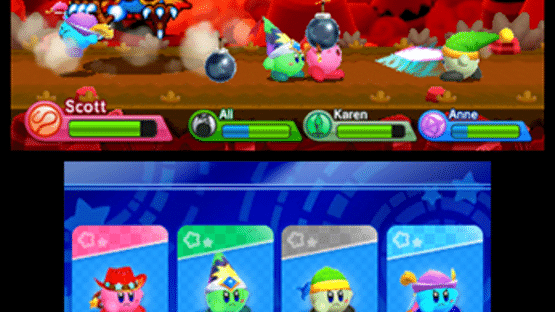 Kirby Fighters Deluxe Screenshot