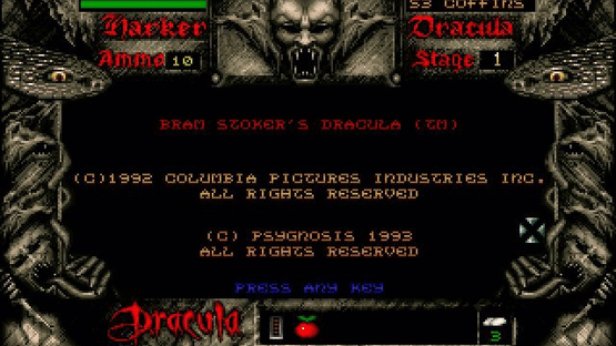 Bram Stoker's Dracula Screenshot