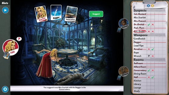 Clue/Cluedo: The Classic Mystery Game Screenshot