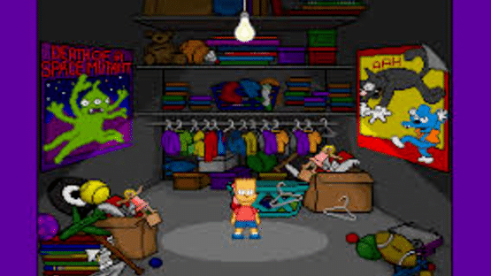 The Simpsons: Bart's House of Weirdness Screenshot