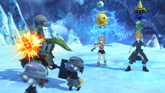 World of Final Fantasy Screenshot