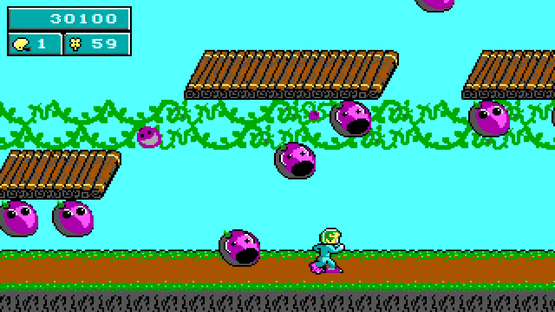 Commander Keen in Keen Dreams Screenshot