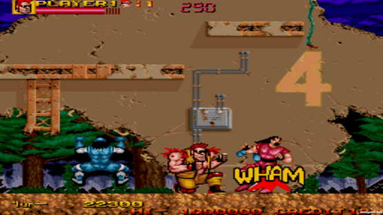 Johnny Turbo's Arcade: Two Crude Dudes Screenshot