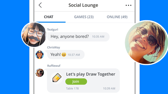 Plato: Games, Chat & Friends Screenshot