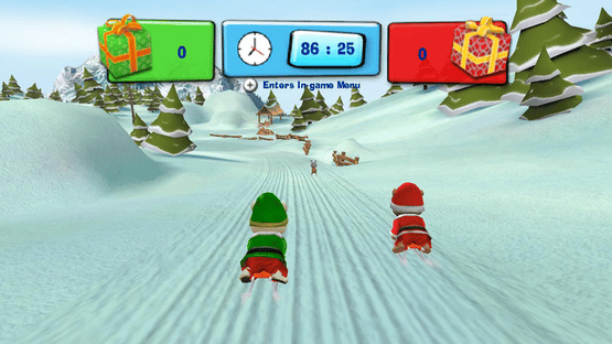 Hubert the Teddy Bear: Winter Games Screenshot