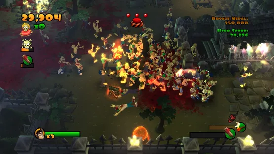 Burn Zombie Burn! gameplay screenshot 3