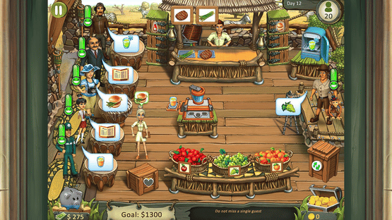 Katy and Bob: Safari Cafe Screenshot