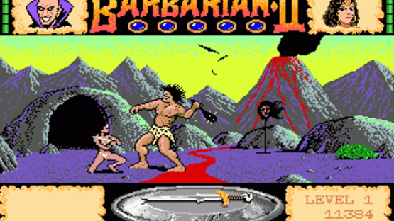 Barbarian II: The Dungeon of Drax Screenshot