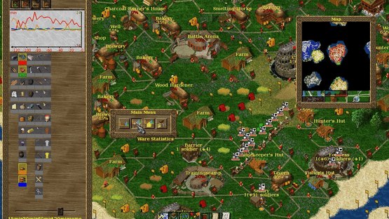 Widelands Screenshot