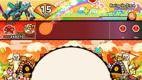 Taiko no Tatsujin: Drum 'n' Fun! Screenshot