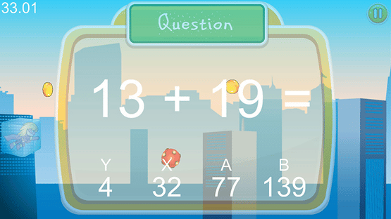 Super Hero Math Screenshot