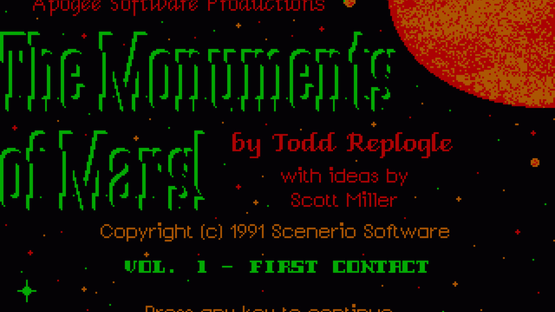 Monuments of Mars Screenshot