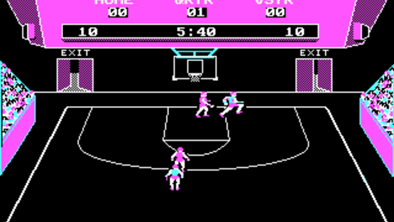 GBA Championship Basketball: Two-on-Two Screenshot