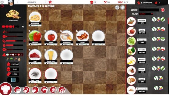 Képernyőkép erről: Chef: A Restaurant Tycoon Game