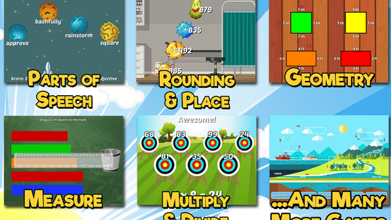 Third Grade Learning Games Screenshot